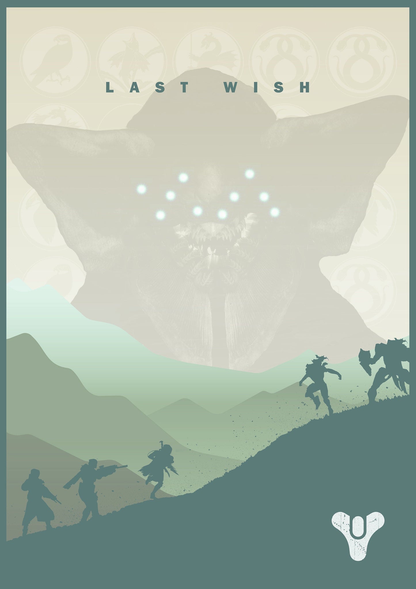 Destiny Raid Collection Video Game Modern Design Retro Canvas Painting Posters For Living Room Wall Art Decor Home Decoration