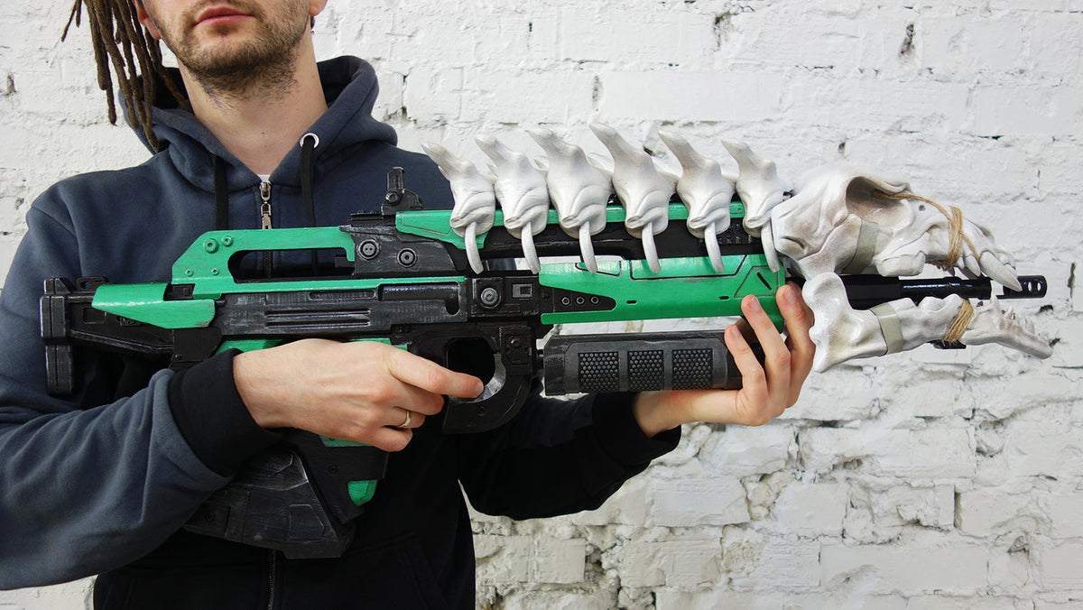 Bad Juju Pulse Rifle Prop