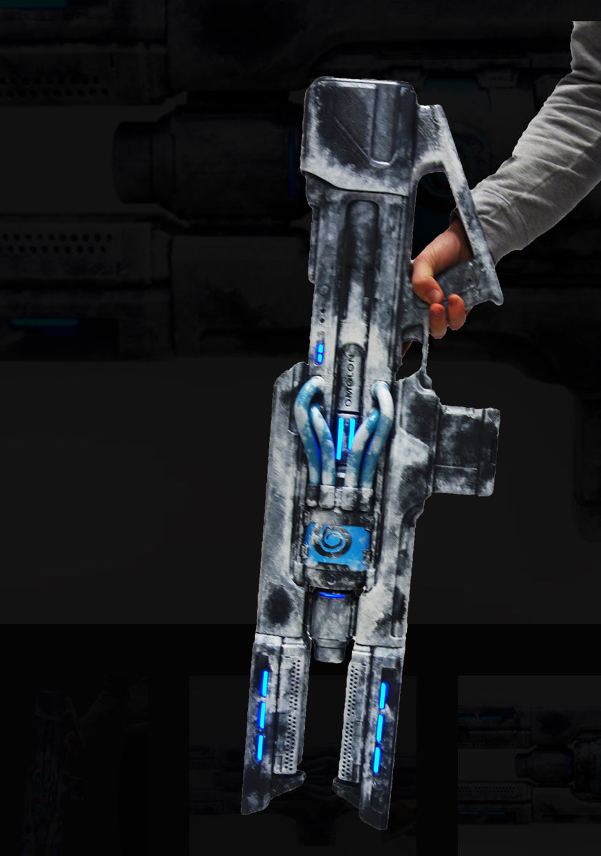 Coldheart LED trace rifle Prop