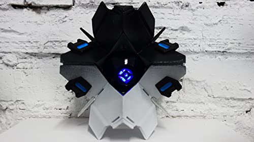 Destiny Ghost Consumed Shell with LED Light, Easy to Change Battery