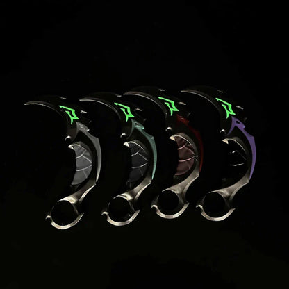 Metal Reaver Karambit Knife Blunt Blade