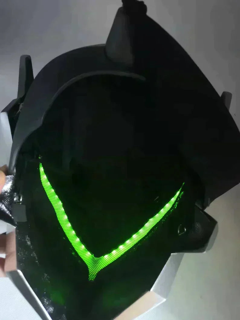 LED Shimada Genji Helmet Genji mask