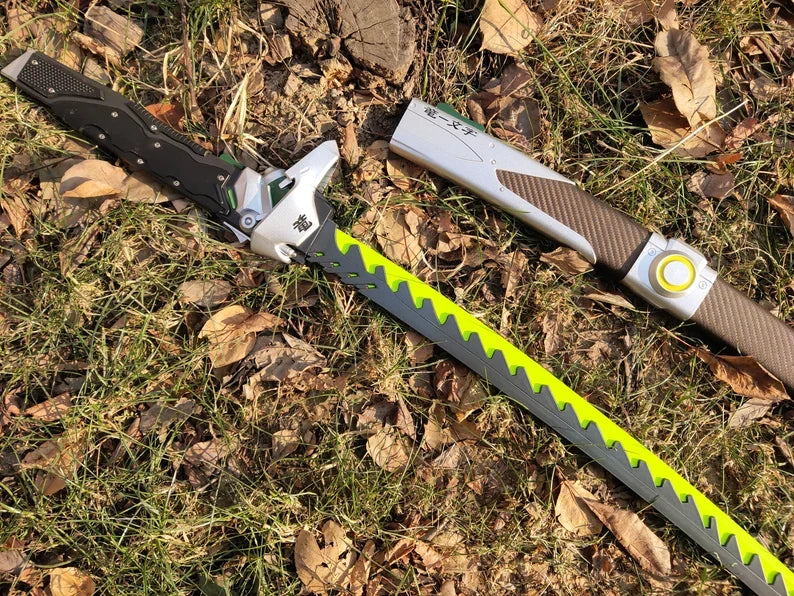 47" Overwatch Genji Sword - LED Metal Blade
