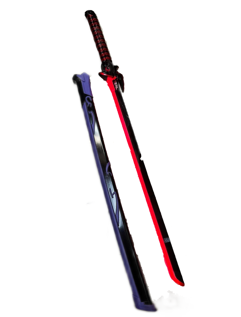 Overwatch Genji Katana Red Version Sword OW LED