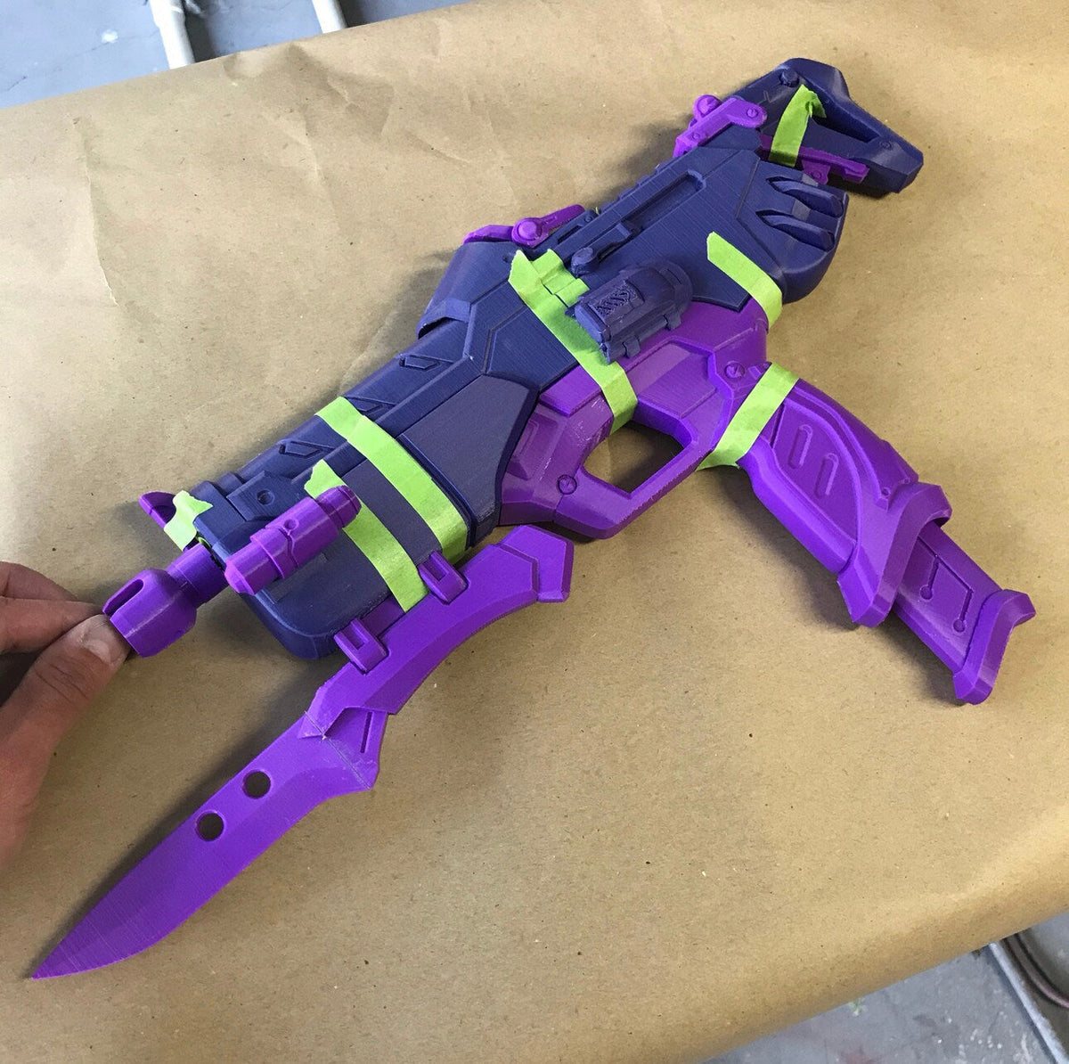 Overwatch Sombra Machine Pistol Cosplay Prop
