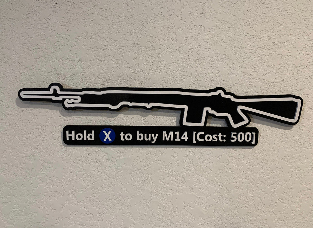 CoD Zombies Wall Buy (Any Gun you pick)