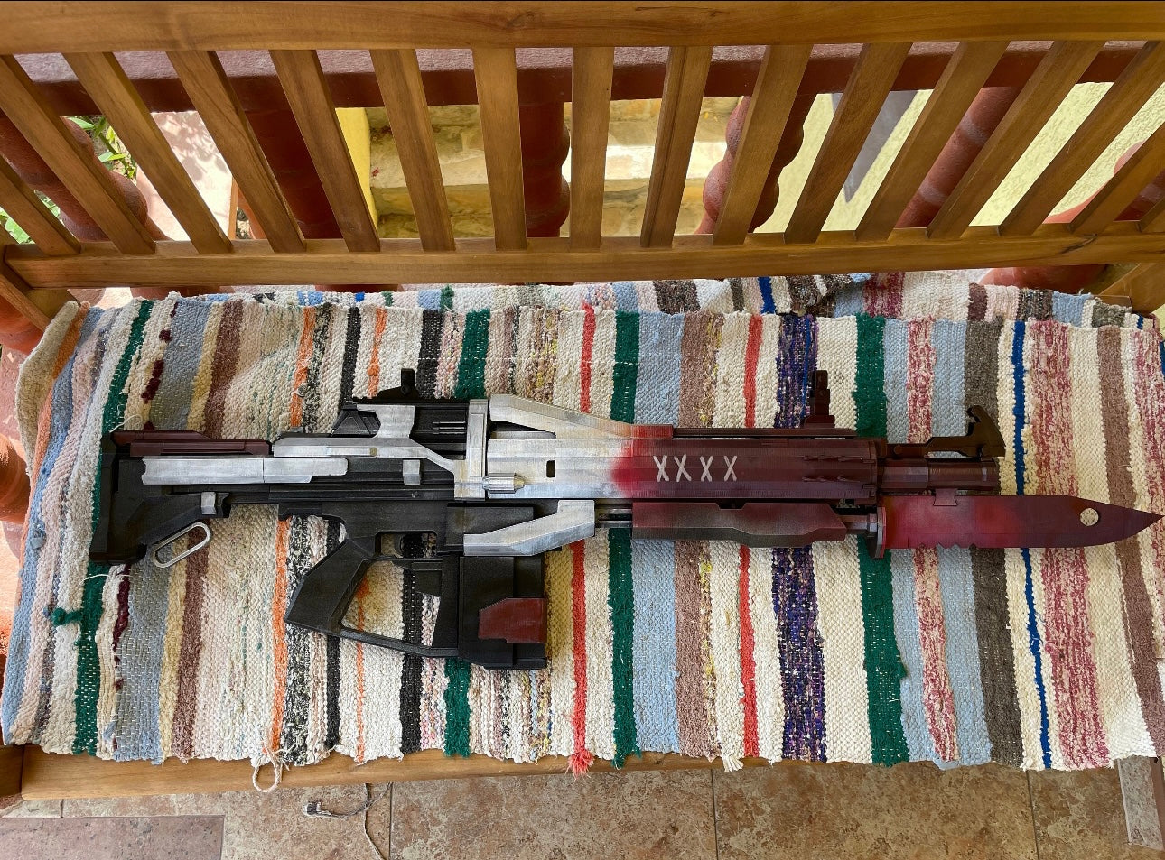 Red Death Rifle Prop