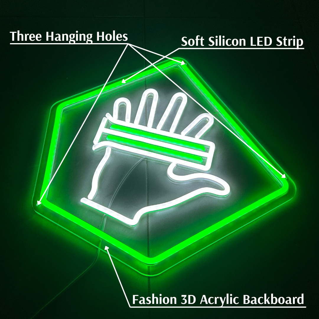 Pack-A-Poster™ Dimmable Speed Cola LED Sign